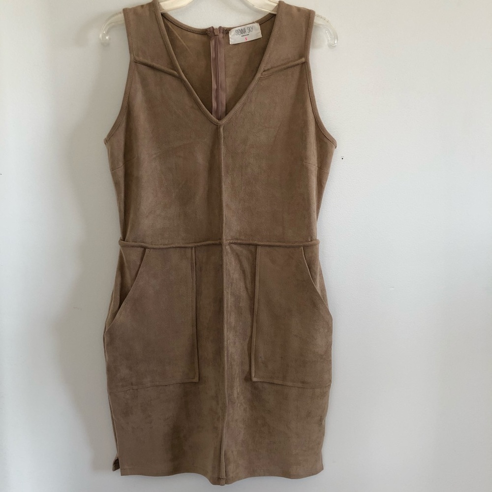 Tan Dress